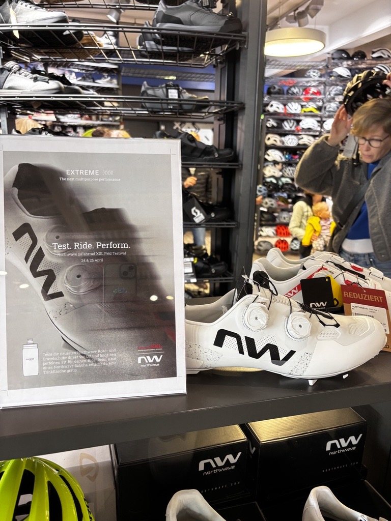Northwave Aktivierung im Handel